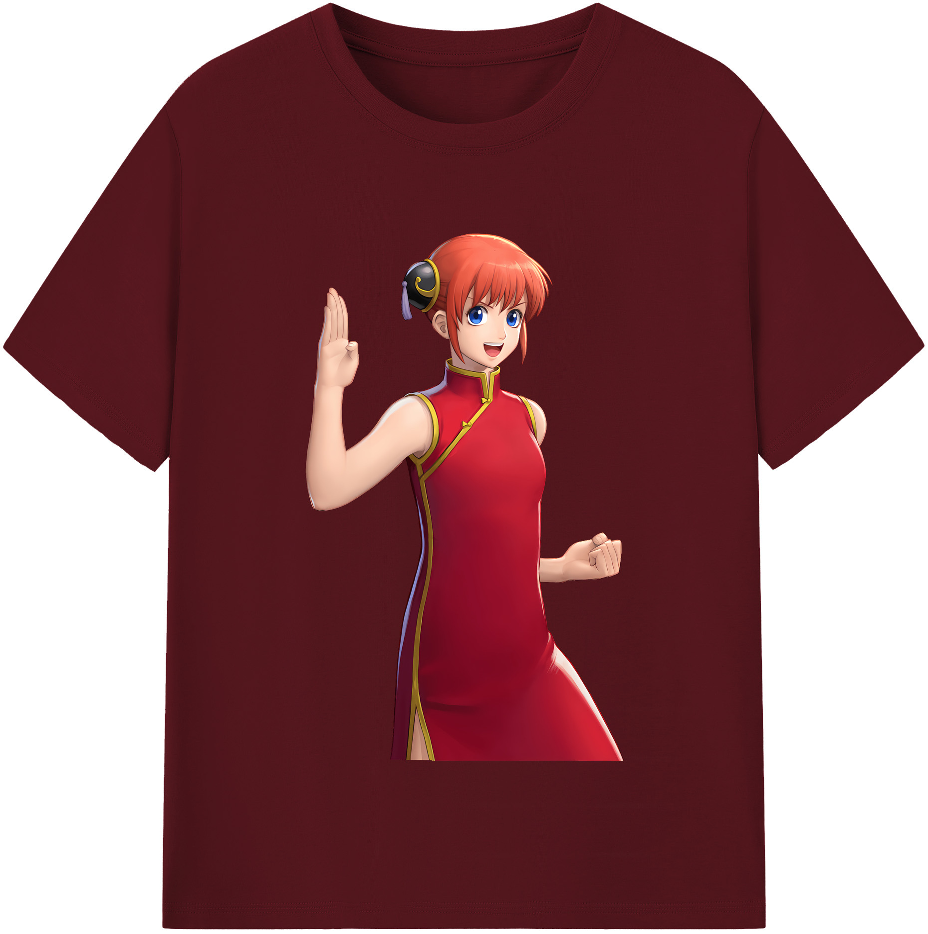 （画像用） ぎんたま 坂田銀時（さかたぎんとき） 神楽 志村新八（しむら しんぱち） GINTAMA Sakata Gintoki Kagura Shimura Shinpachi 綿100％半袖Tシャツ（フロントプリント）